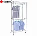 garment rack with wheels