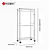 garment rack with wheels